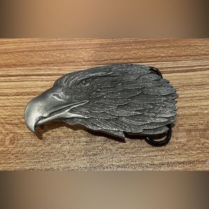 Vintage Eagle Head Belt Buckle